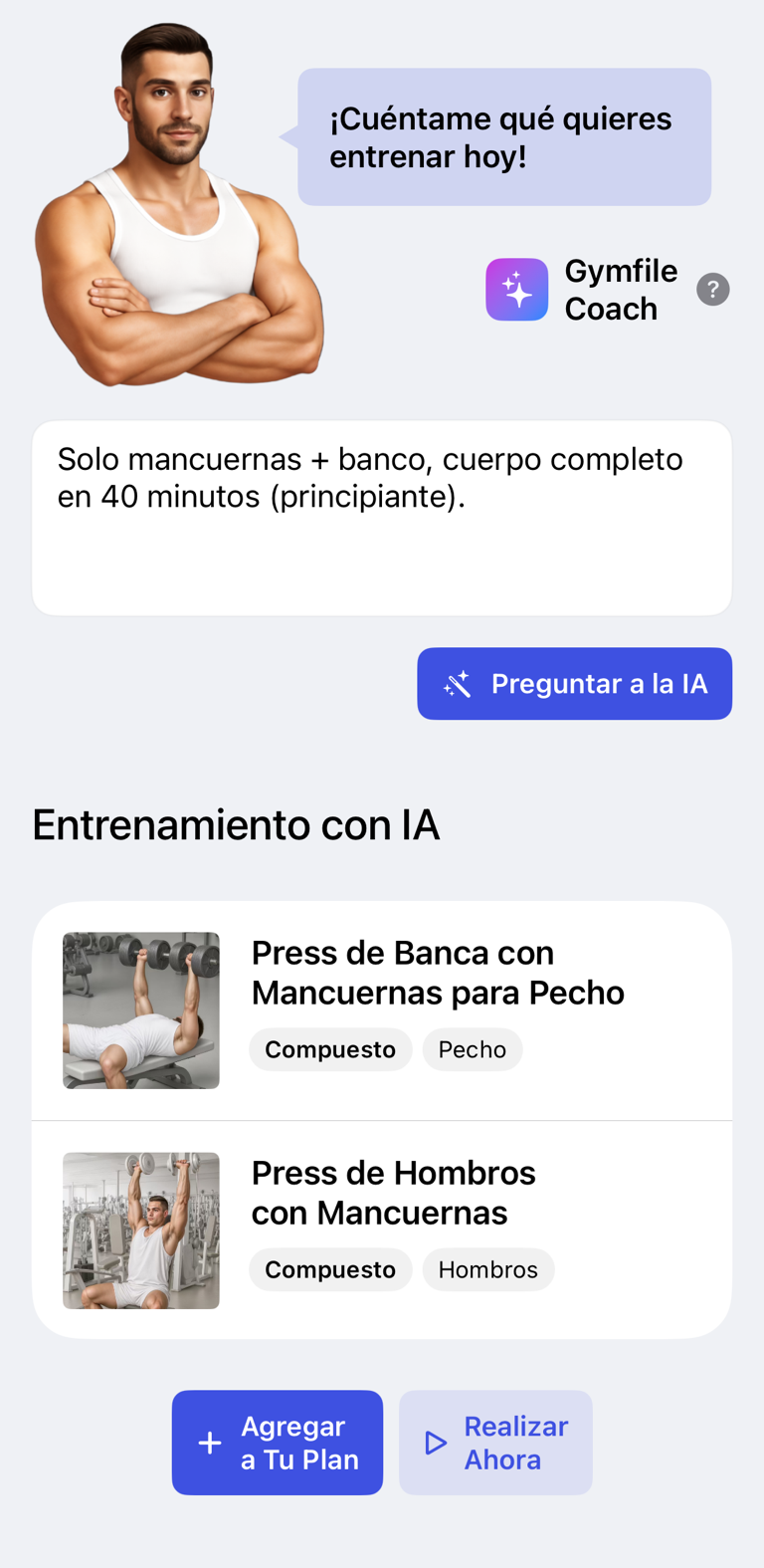 Indicación para entrenamiento con IA y entrenamiento generado