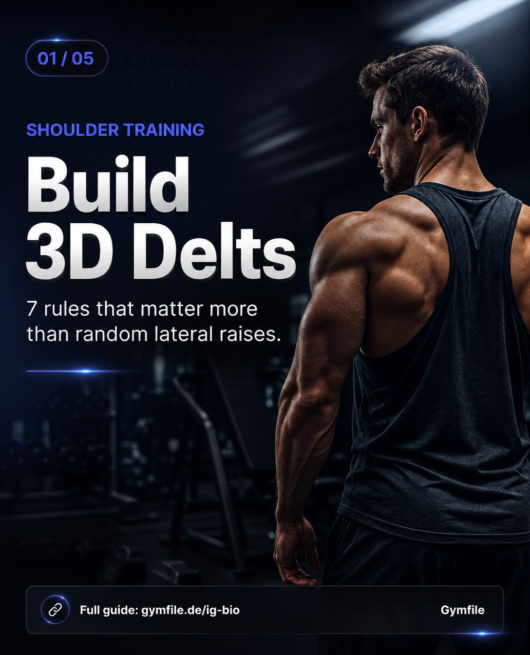 How to Build 3D Delts: Shoulder Training Rules That Actually Matter