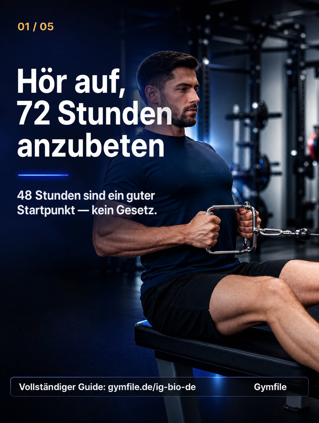 Gymfile — Wie lange solltest du warten, bevor du denselben Muskel wieder trainierst?