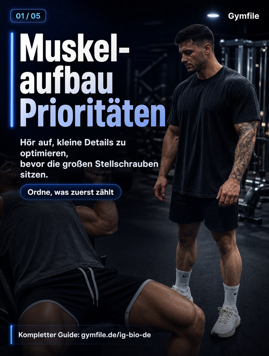 Gymfile - Trainingsvariablen für Muskelaufbau