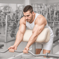 Barbell Preacher Bicep Curl