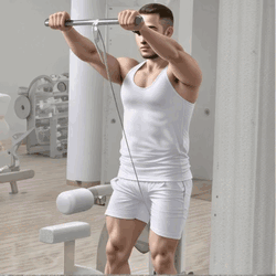 Cable Front Shoulder Raise