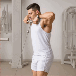 Cable Upright Row