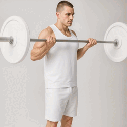 Barbell Drag Bicep Curl
