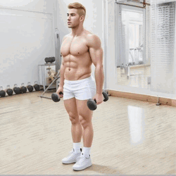 Dumbbell Curtsy Lunge