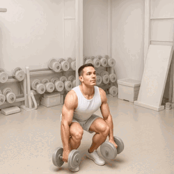 Dumbbell Conventional Deadlift