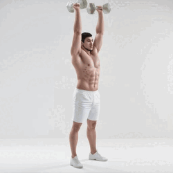 Dumbbell Thruster
