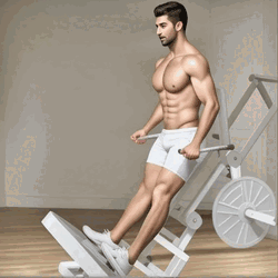 Incline Calf Raise Machine