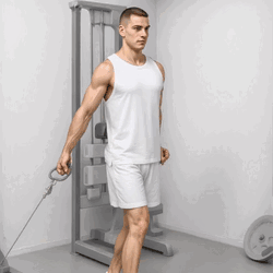 Low-to-High Cable Chest Fly