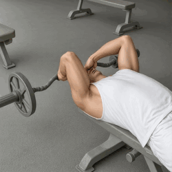 Barbell Lying Triceps Press