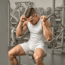 Machine Abdominal Crunch