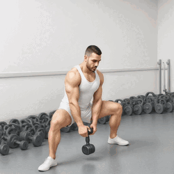 Dumbbell Plie Squat