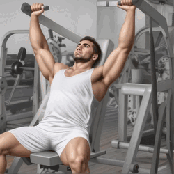 Plate-Loaded Machine Shoulder Press