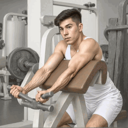 Bicep Preacher Curl Machine