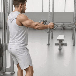 Reverse Cable Shoulder Flyes