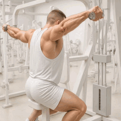 Reverse Machine Shoulder Flyes