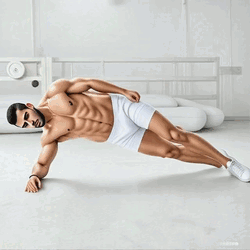 Side Plank with Hip Dips