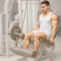 Single-Leg Machine Leg Extension