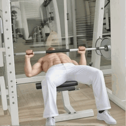 Smith Machine Chest Bench Press