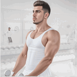 Standing Biceps Cable Curl with Rope